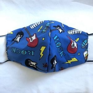Music design face mask